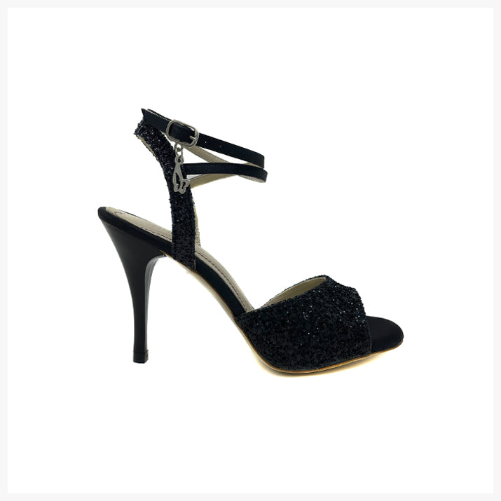 M38 Black Glitter-8.5cm.