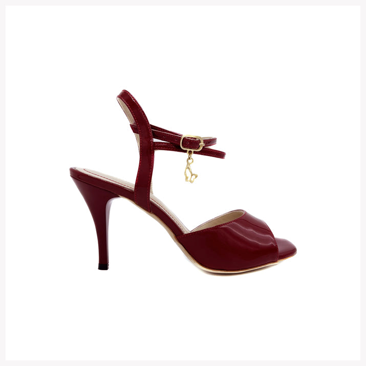 N38 Burgundy-NARROW-7.5cm.