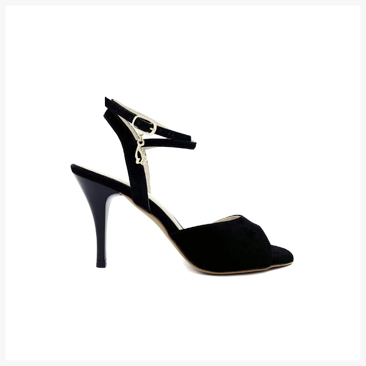 M38 Black Suede-7.5cm.