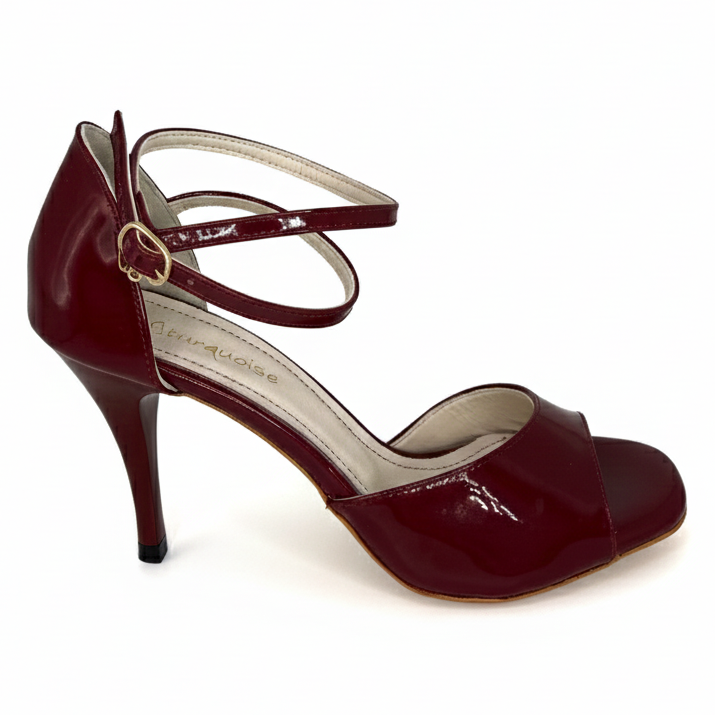 N45-Burgundy-NARROW-7.5cm.