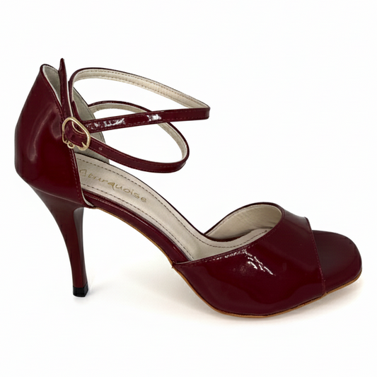 N45-Burgundy-NARROW-7.5cm.